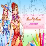 Dress Up Games & Coloring Book